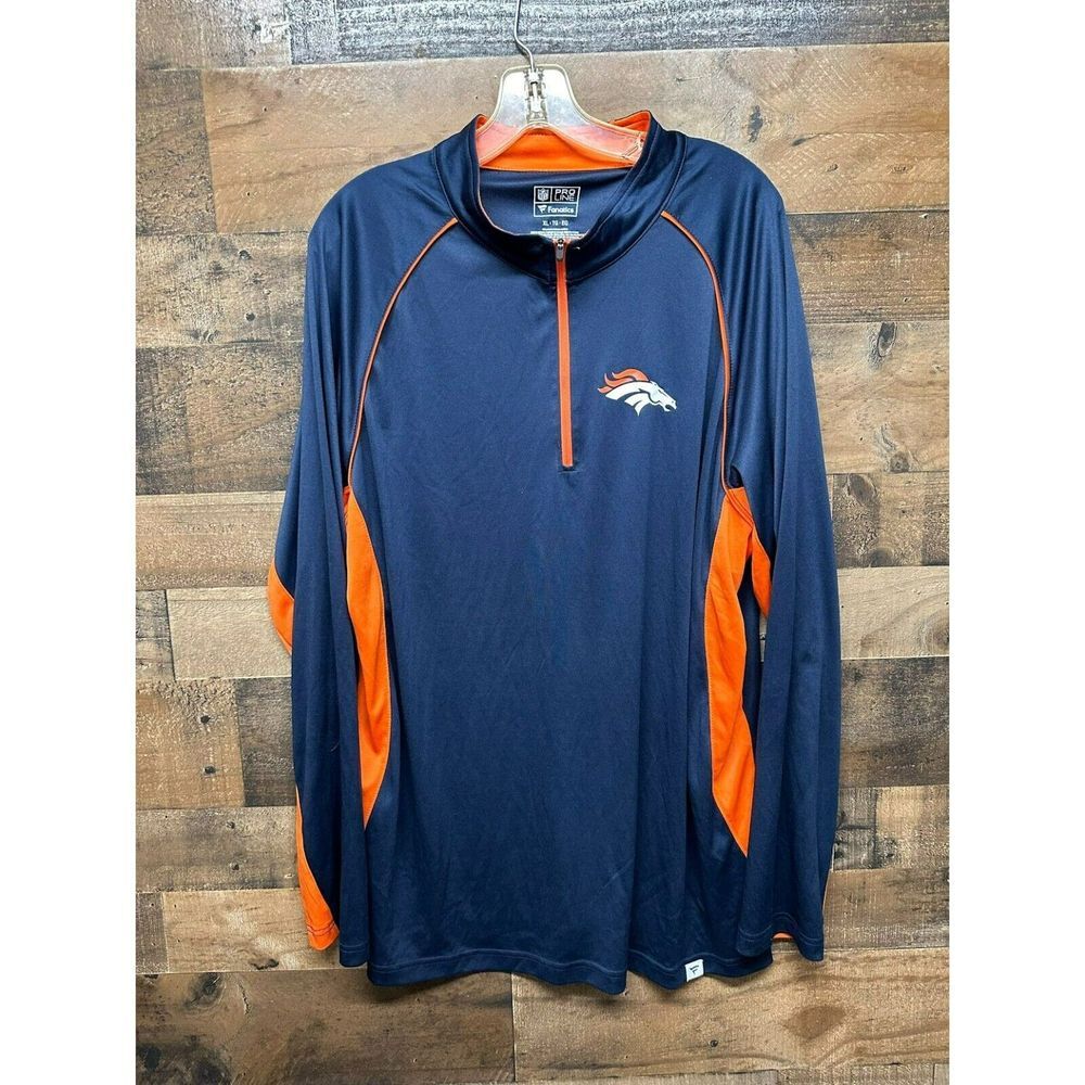 Fanatics NFL Pro Line Men's 1/4‎ Zip Jacket Size X-Large